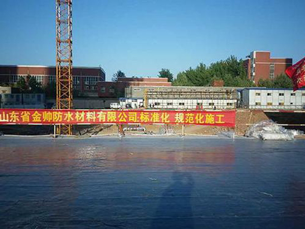 济南龙泉国际广场防水补漏工程选用金旺来防水材料